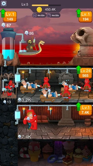 Capturas de pantalla de Idle Hell Party