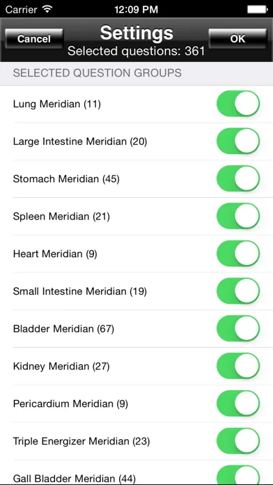 Capturas de pantalla de Acupuncture Points Body Quiz