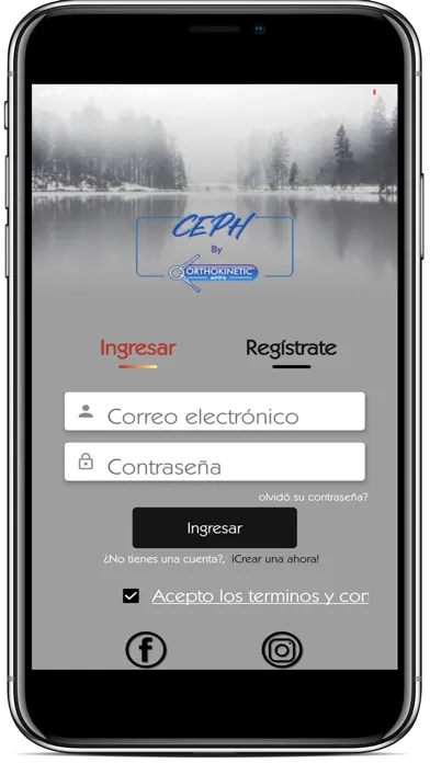 Captures d'écran de CEPH APP  By ORTHOKINETIC APPS