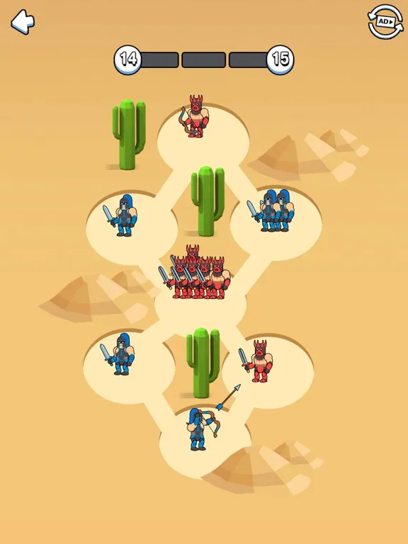 Ảnh chụp màn hình của Puzzle War - Creative iPad 