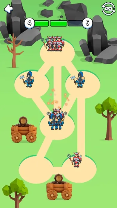 Ảnh chụp màn hình của Puzzle War - Creative