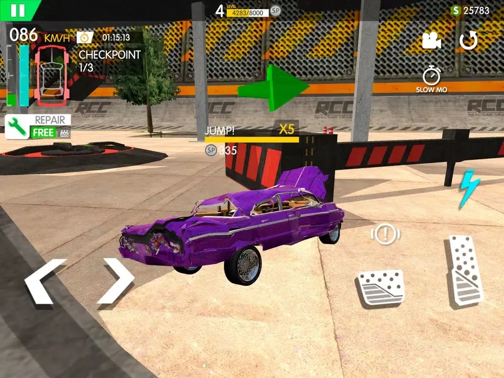 RCC - Real Car Crash iPad  Ekran Görüntüleri