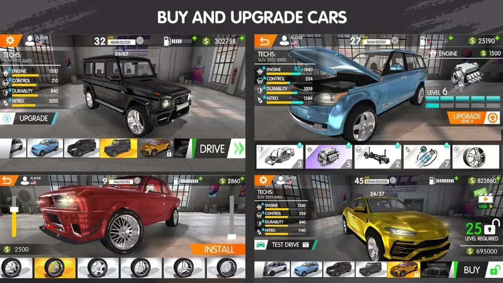 RCC - Real Car Crash Ekran Görüntüleri