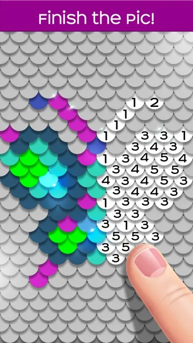 Capturas de tela do Sequin - Colors by Number