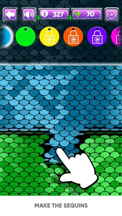 Screenshot di Super Sequin Simulate DIY Flip
