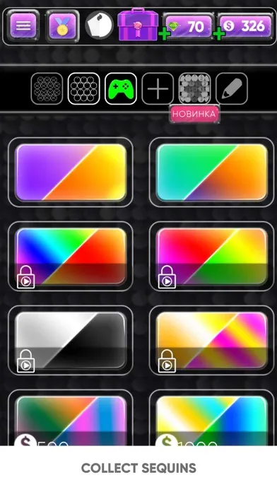 Screenshot di Super Sequin Simulate DIY Flip