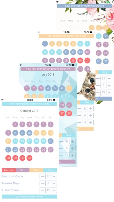 My Days (Woman Calendar) スクリーンショット