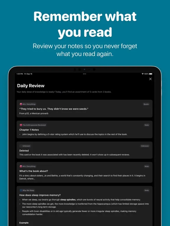 Bookshelf: Reading Tracker iPad  سکرین شاٹس