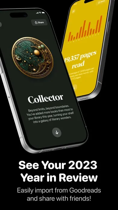 Bookshelf: Reading Tracker سکرین شاٹس