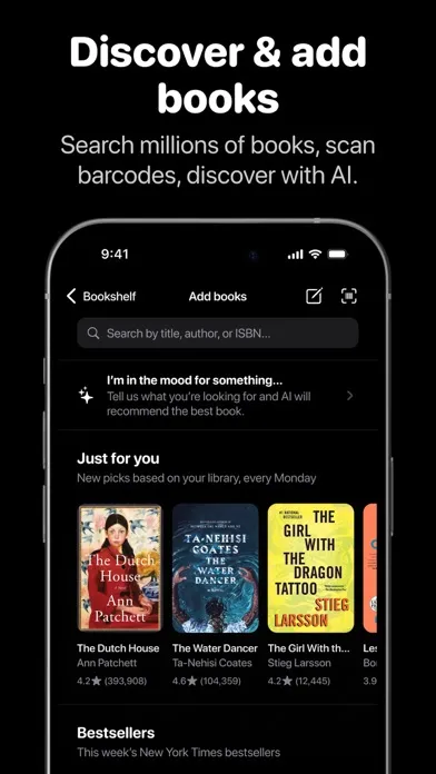 Bookshelf: Reading Tracker سکرین شاٹس