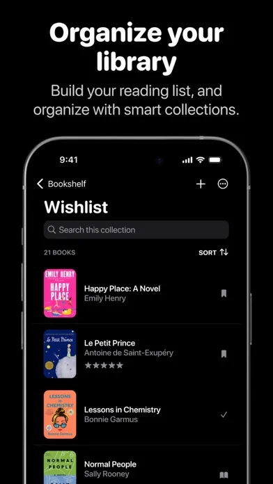 Bookshelf: Reading Tracker سکرین شاٹس