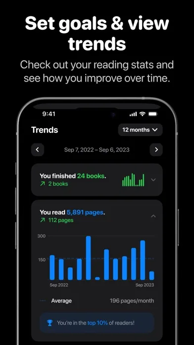 Bookshelf: Reading Tracker سکرین شاٹس