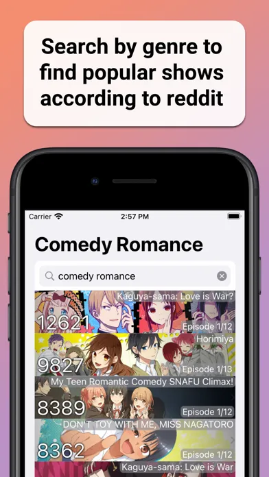 Anime Karma List應用截圖
