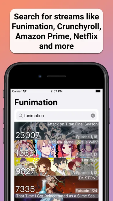 Anime Karma List應用截圖