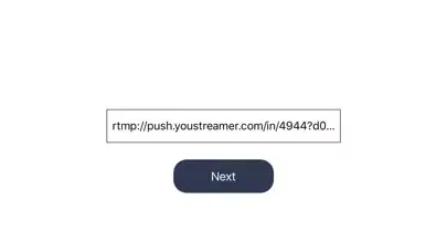 RTMP easy streamer应用截图