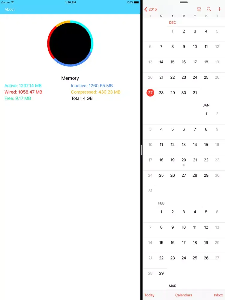 Device Statistic iPad  スクリーンショット
