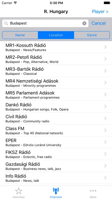 Radio Hungary應用截圖