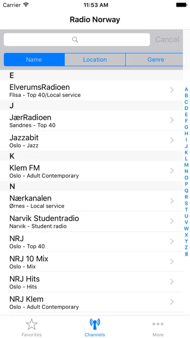 Скриншоты Radio Norway