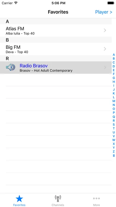 Zrzuty ekranu Radios of Romania