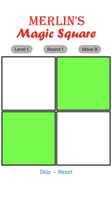 Captures d'écran de Merlin's Magic Square