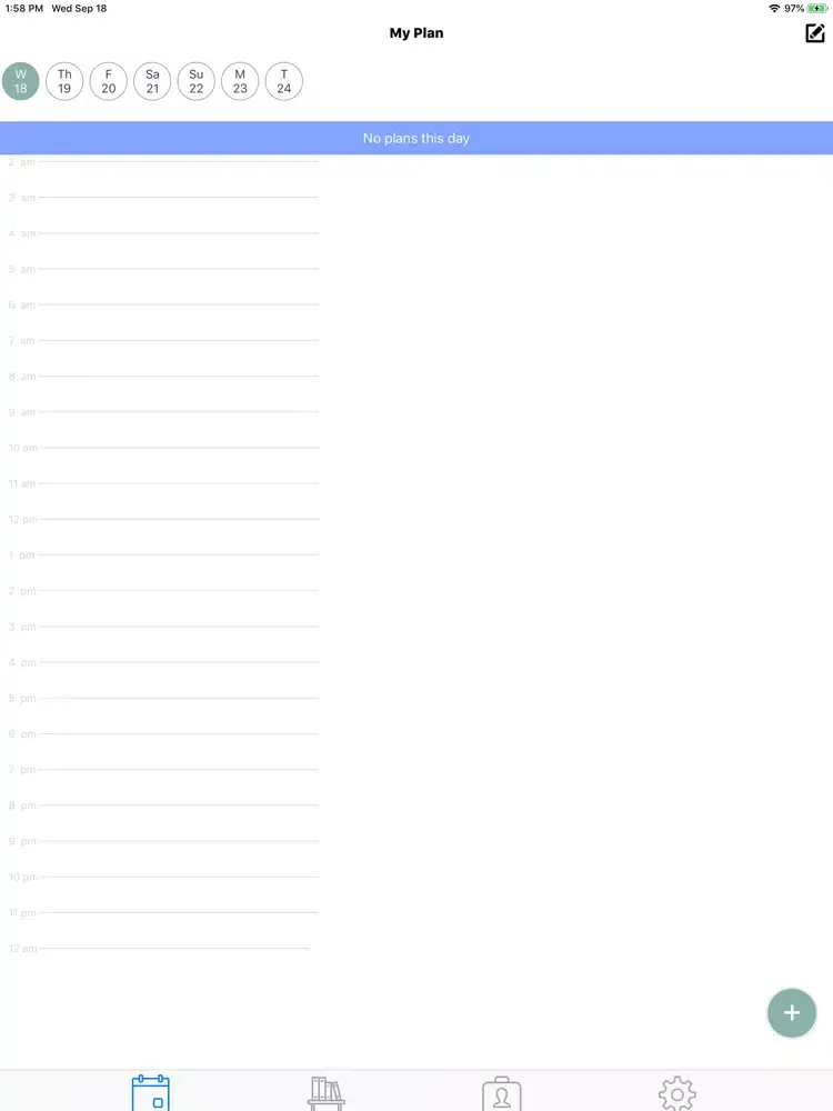 Ảnh chụp màn hình của Alfred: Smart Planner iPad 