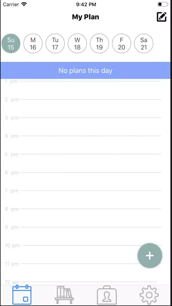 Ảnh chụp màn hình của Alfred: Smart Planner