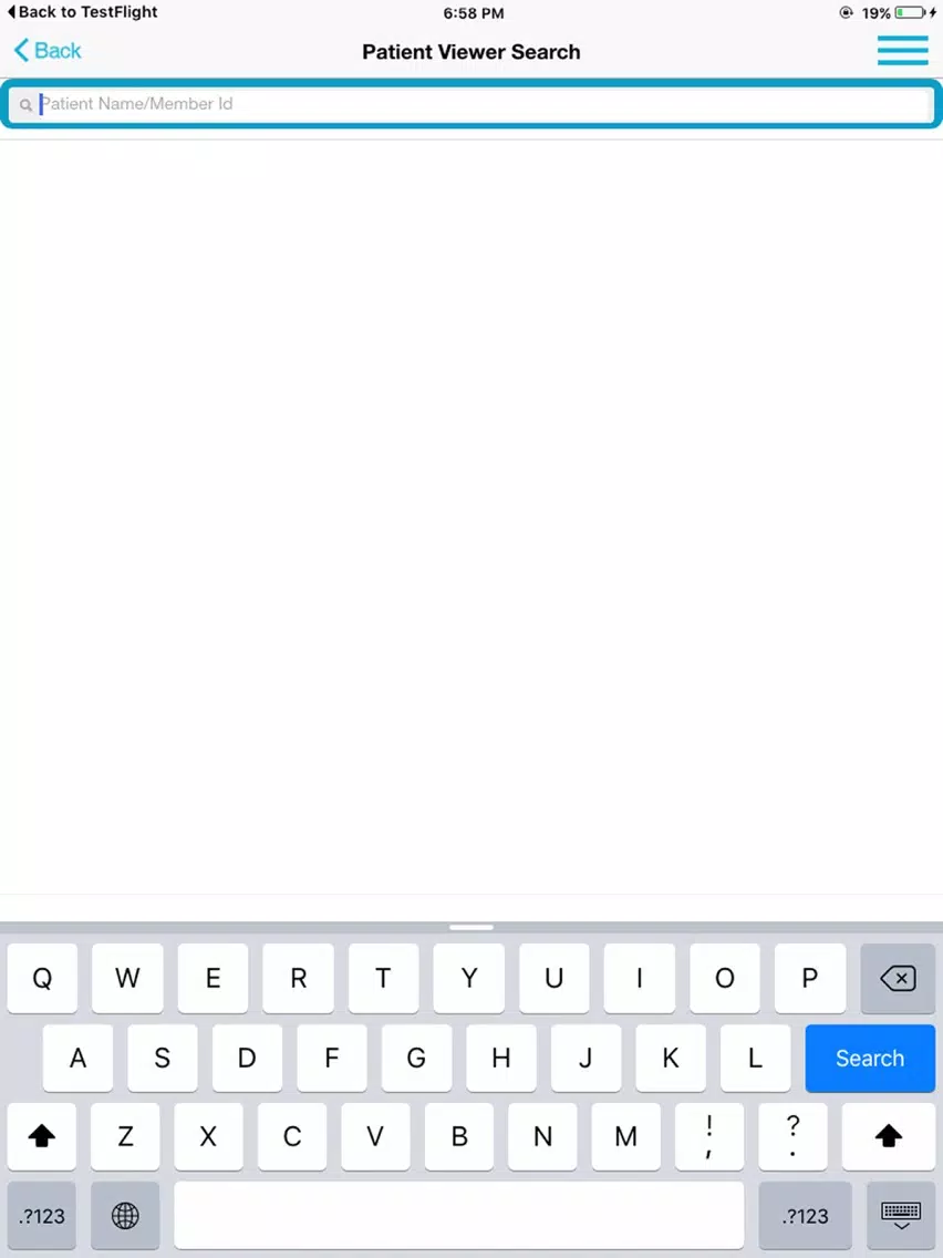 AHC Clinician's Mobile App iPad  スクリーンショット