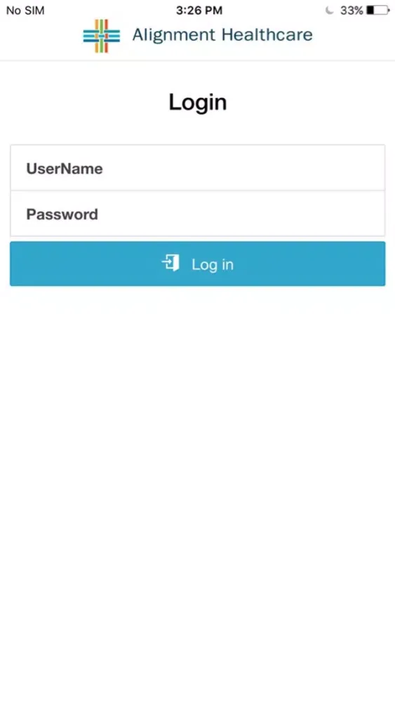 Tangkapan skrin AHC Clinician's Mobile App