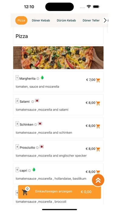 Kebab Pizza Ali Baba Ekran Görüntüleri