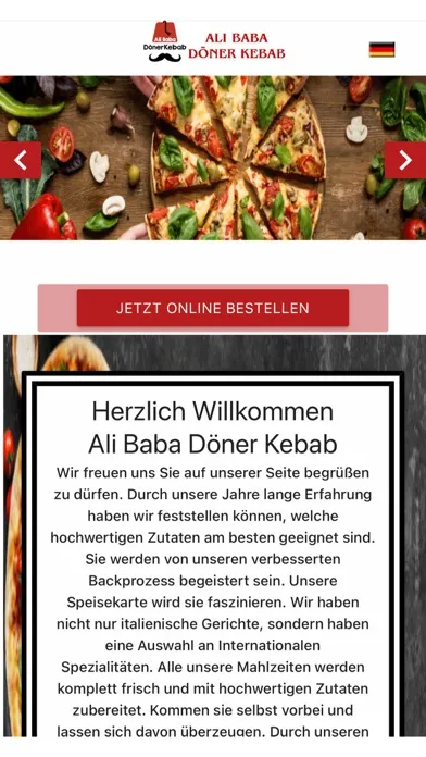 Captures d'écran de Ali Baba Doner kebab
