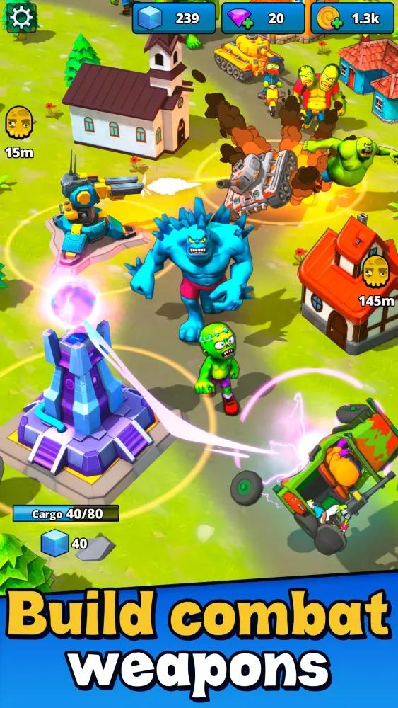 Screenshot di Aliens vs Zombies