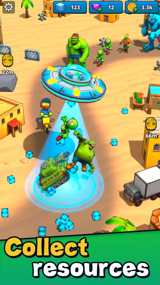 Screenshot di Aliens vs Zombies