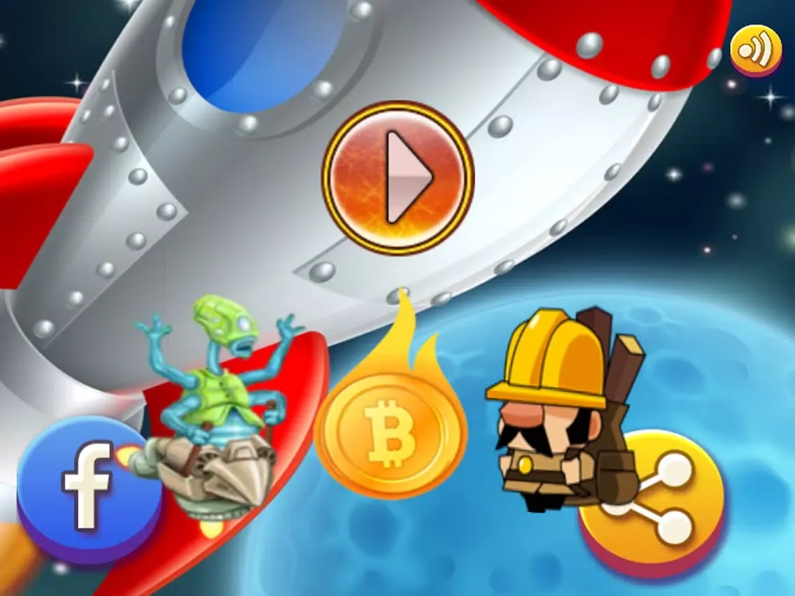 bitcoin Alien run iPad  Screenshots