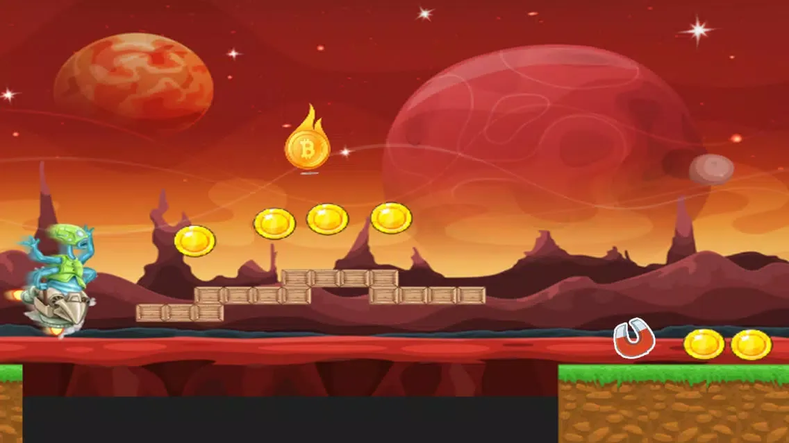 bitcoin Alien run Screenshots