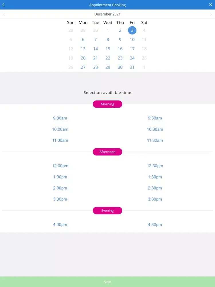 Align Integrated Medical iPad  스크린샷