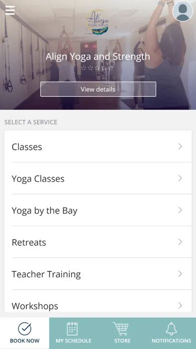 Align Yoga and Strength سکرین شاٹس