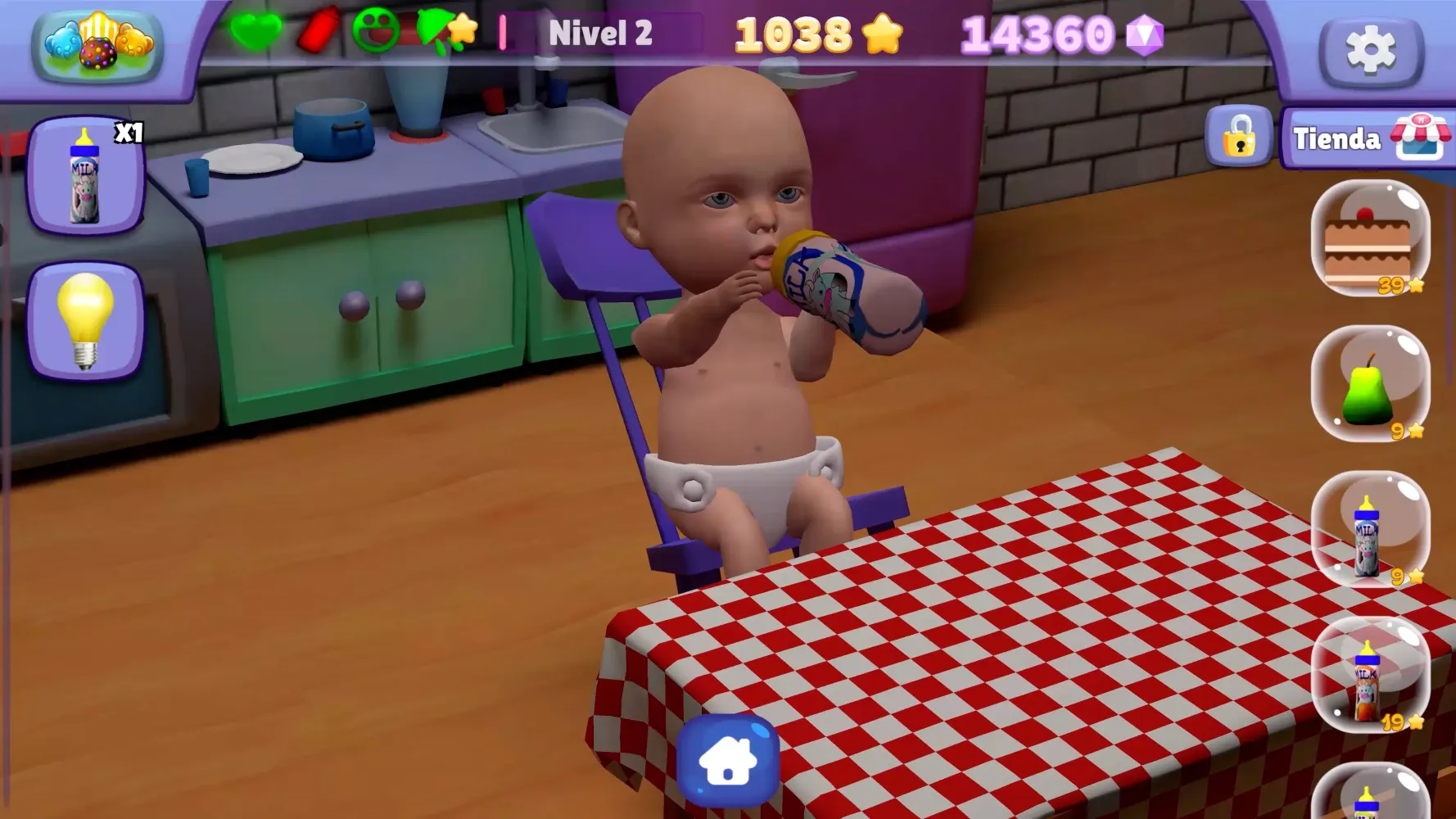 Alima's Baby 3 (Virtual Pet) Screenshots