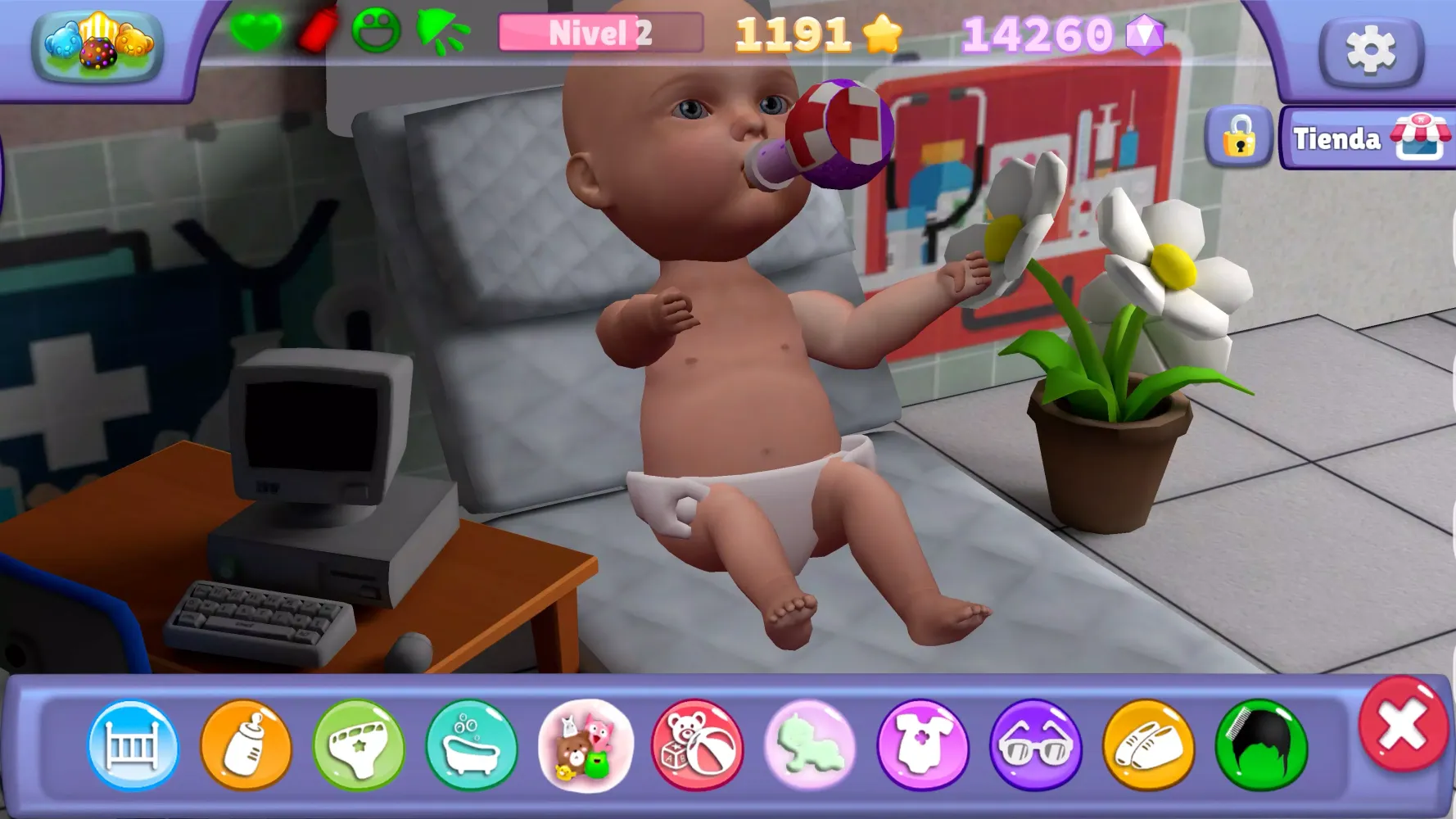 Alima's Baby 3 (Virtual Pet) Screenshots