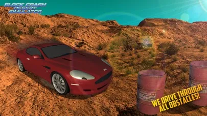 Tangkapan layar Block Crash Desert Simulator