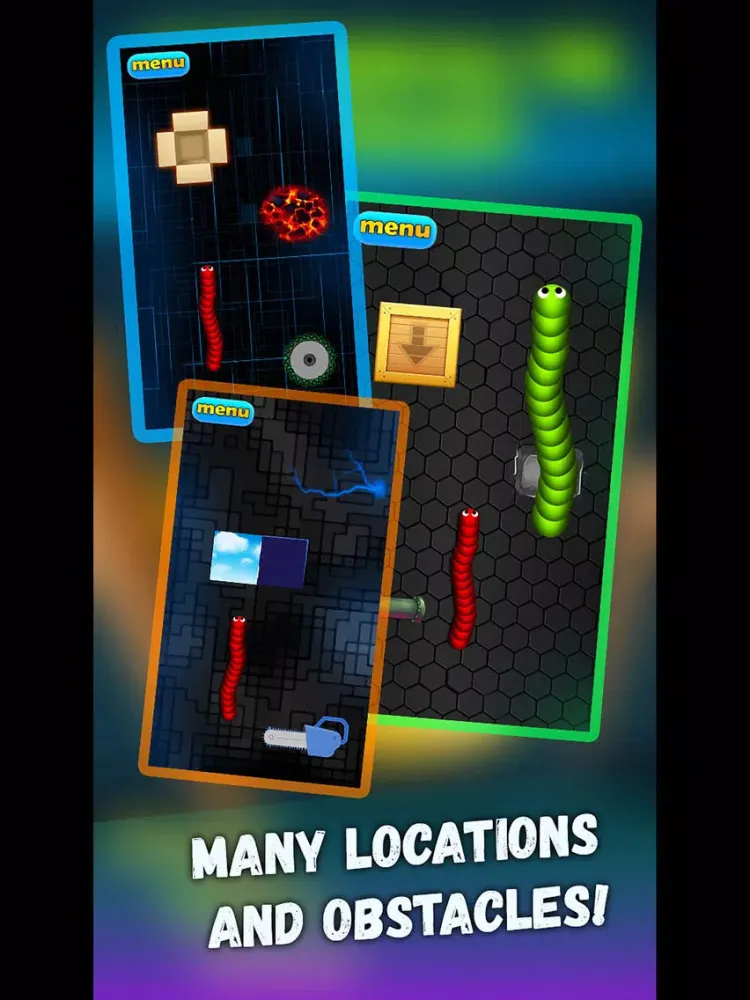 Ảnh chụp màn hình của Crawl Snake Crawl iPad 