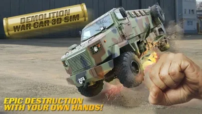 Demolition War Car 3D Sim Screenshots