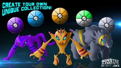 Monster Elements 3D City Joke スクリーンショット