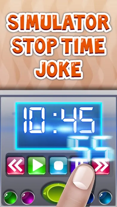 Captures d'écran de Simulator Stop Time Joke