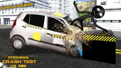 Stickman Crash Test VR Sim スクリーンショット
