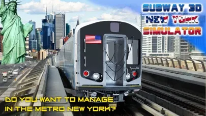 Capturas de tela do Subway 3D New York Simulator