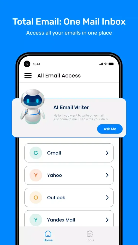 Total Email: One Mail Inbox Screenshots