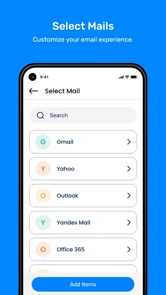 Total Email: One Mail Inbox Screenshots