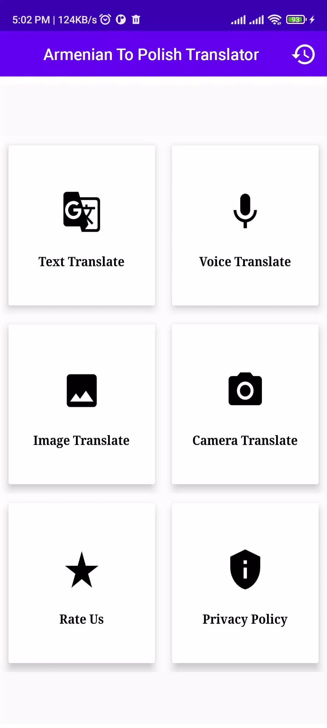 Screenshot di Armenian To Polish Translator