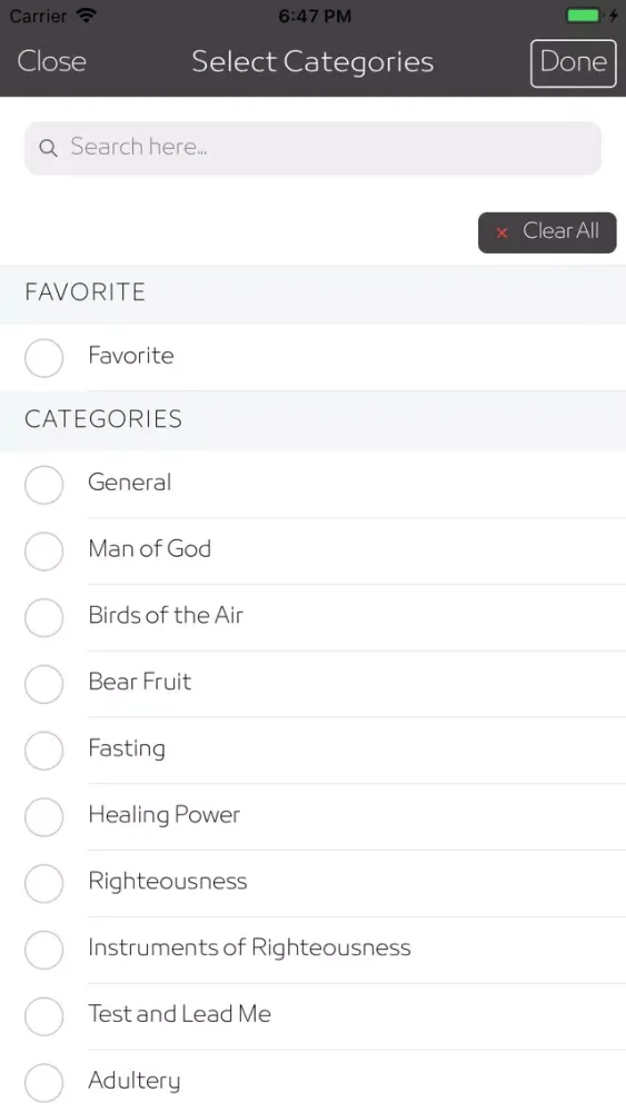 Capturas de pantalla de Bible Verses - Daily Quotes