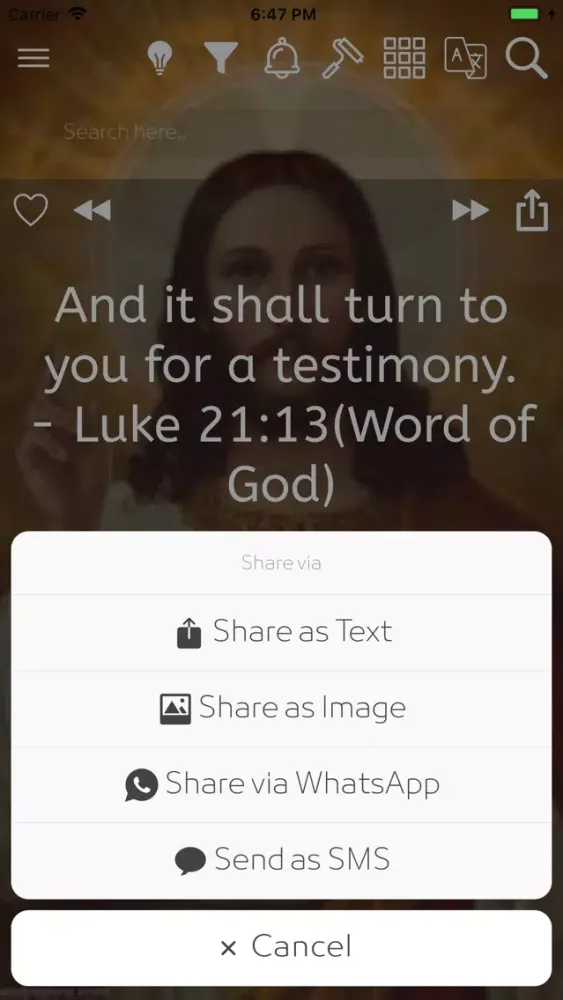 Capturas de pantalla de Bible Verses - Daily Quotes